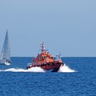 Lotsenboot in der Förde