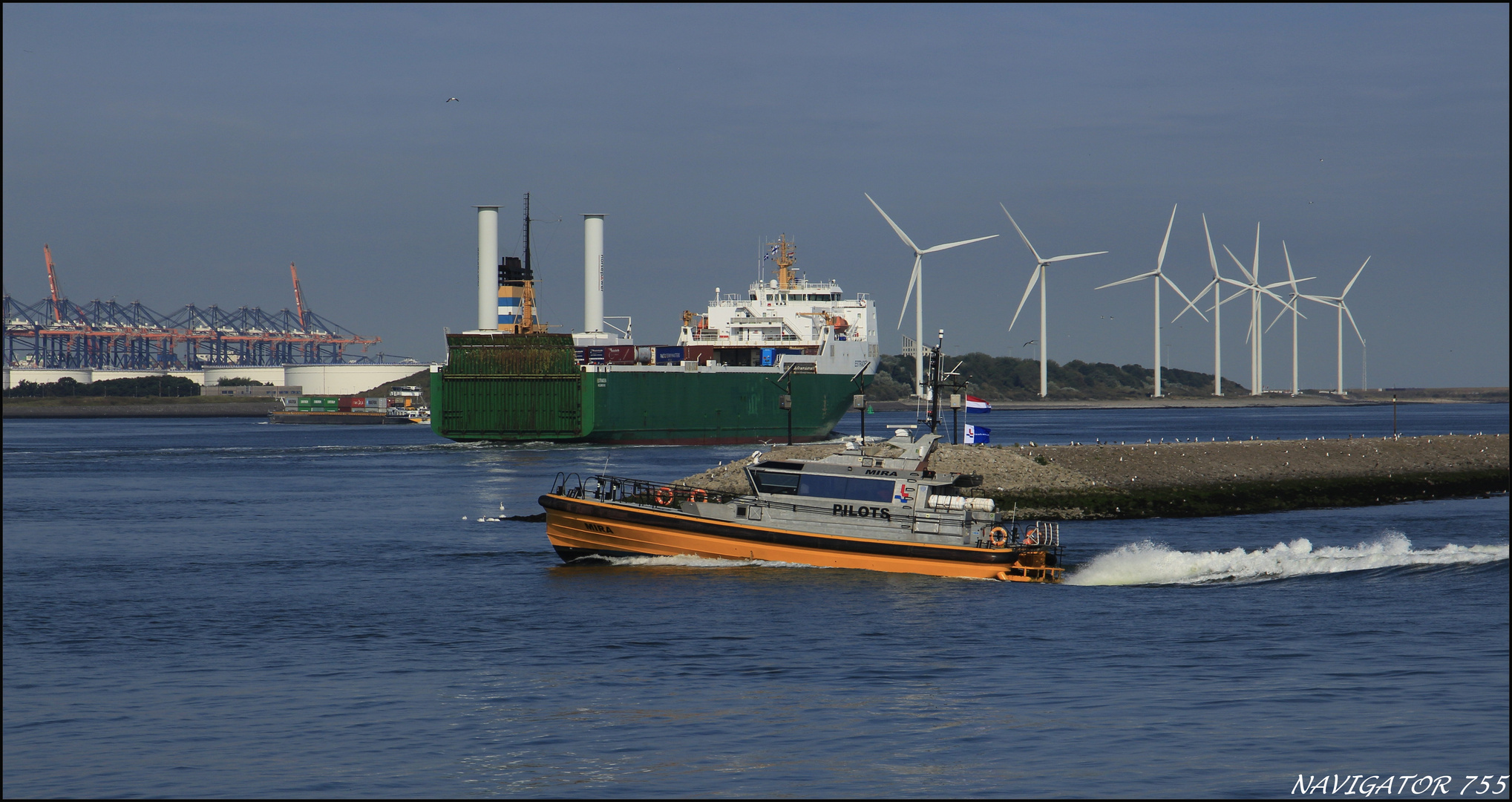 Lotsenboot " MIRA " Rotterdam.