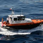 Lotsenboot vor La Palma