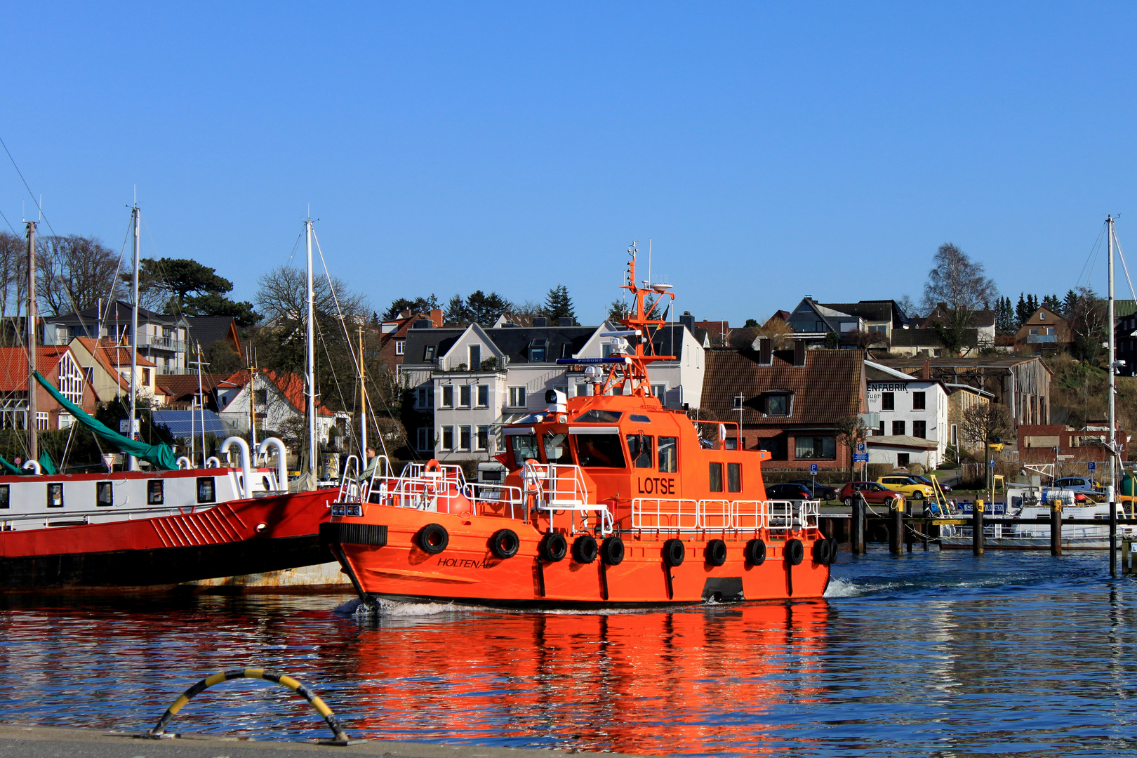 Lotsenschiff in Laboe