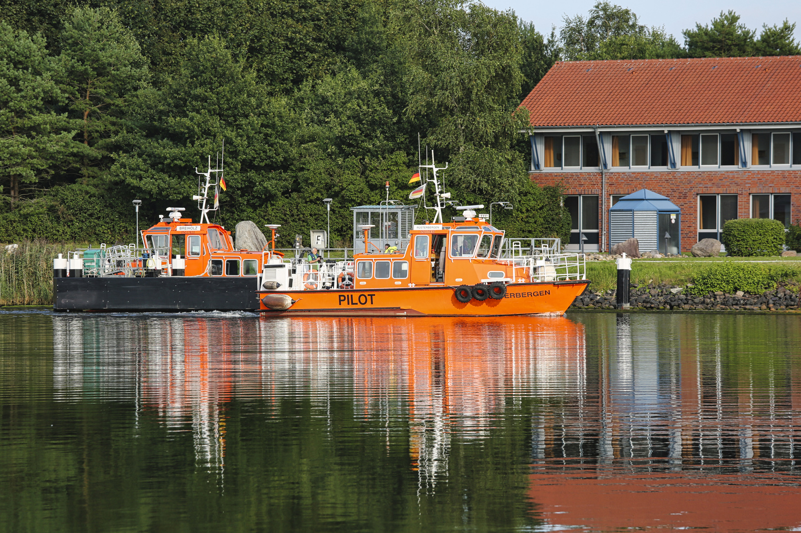 Lotsenwechsel in Rüsterbergen