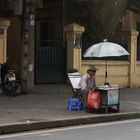 Lottoverkäufer in Hanoi