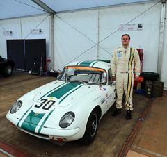 Lotus Elan  mit Ed Morris