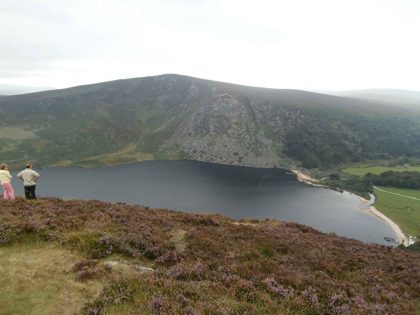 Lough Tay/ Guiness Lake in county Wicklow of Ireland