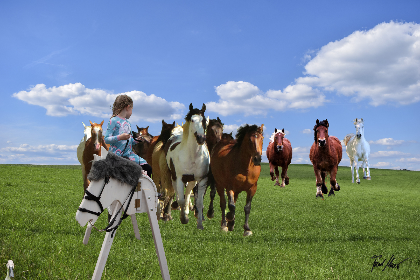 Louisa kann reiten!  / Louisas horseriding