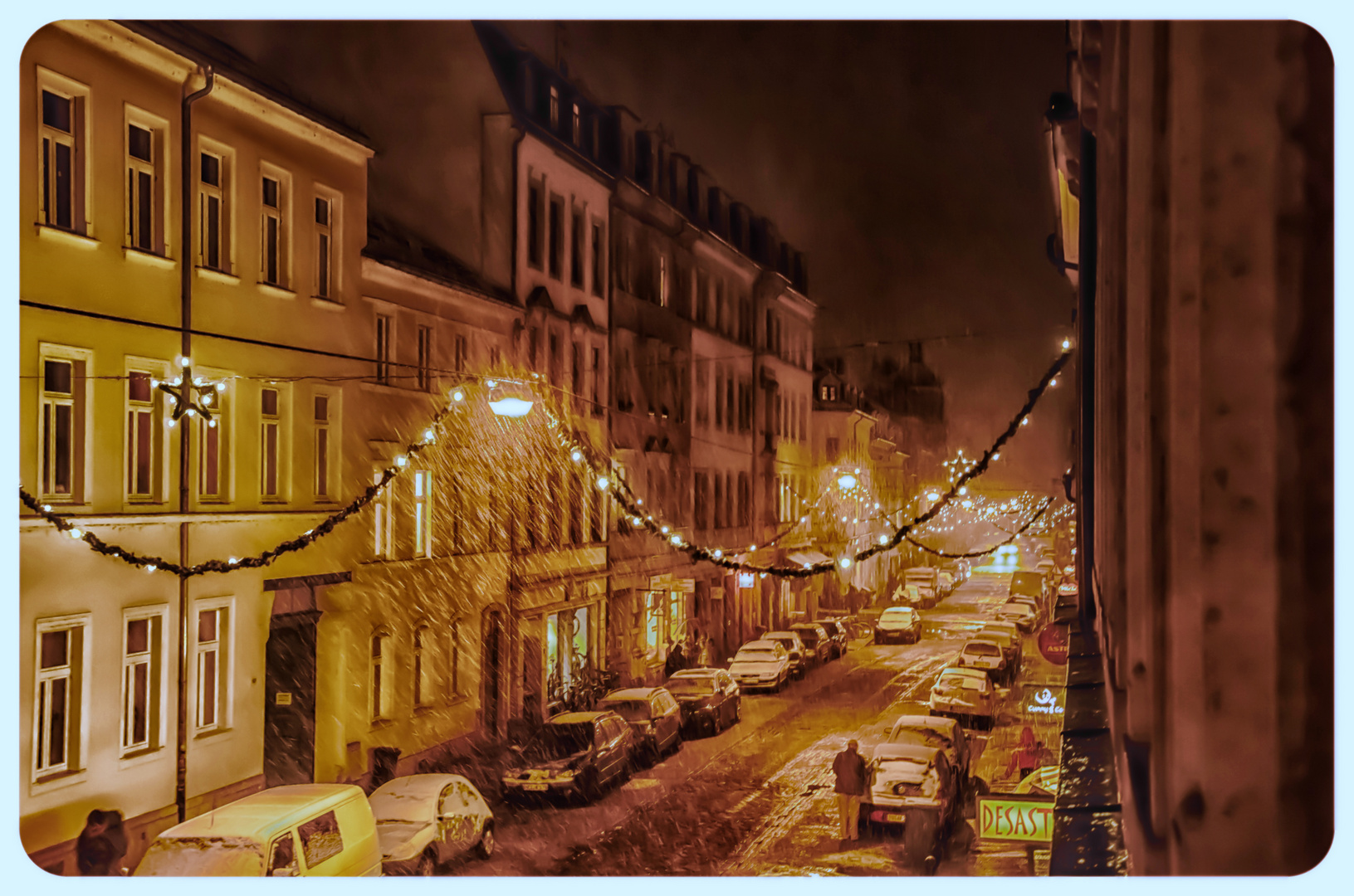 Louisenstraße...etwas Weihnachtlich