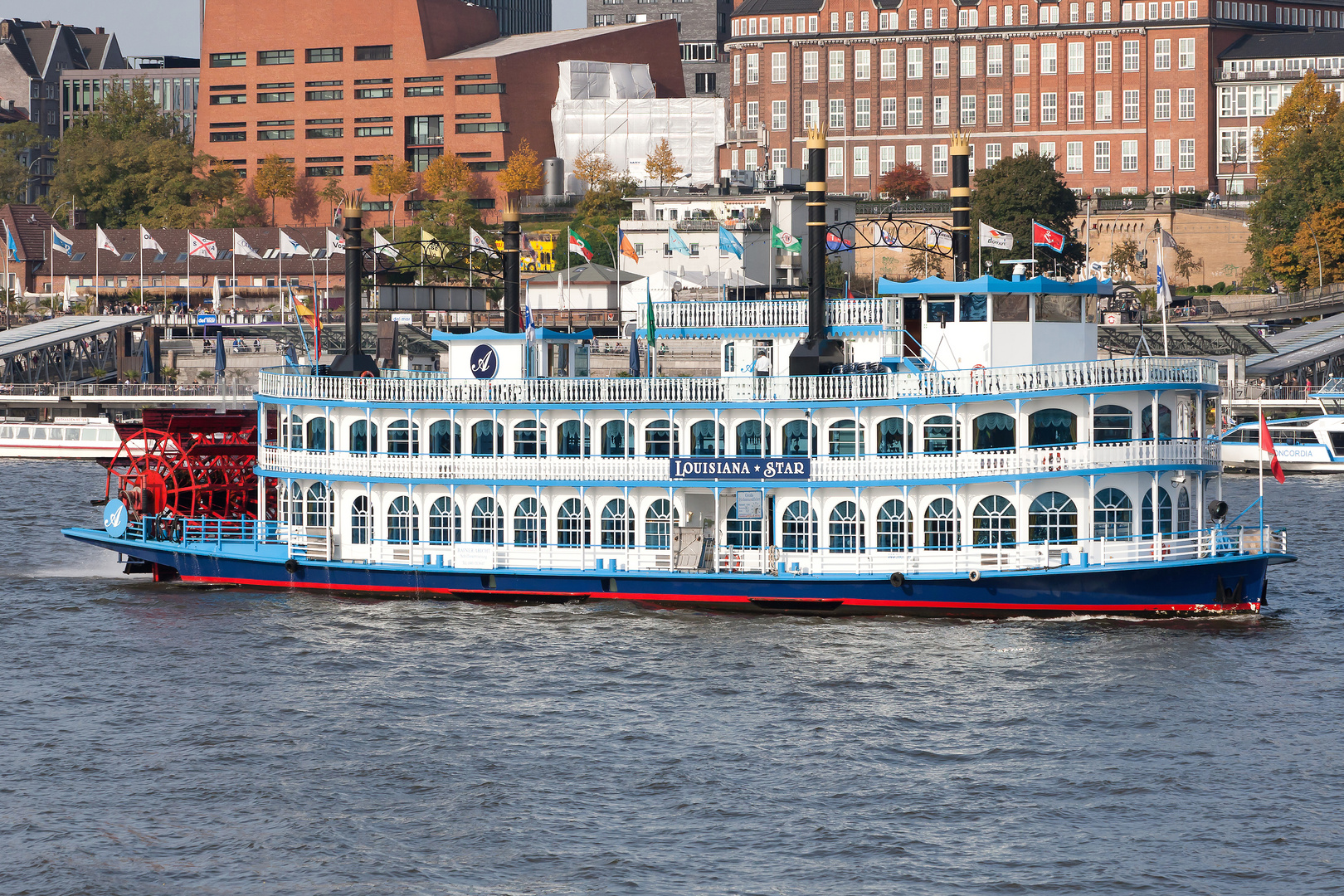 Louisiana Star auf der Elbe