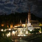 Lourdes bei Nacht...