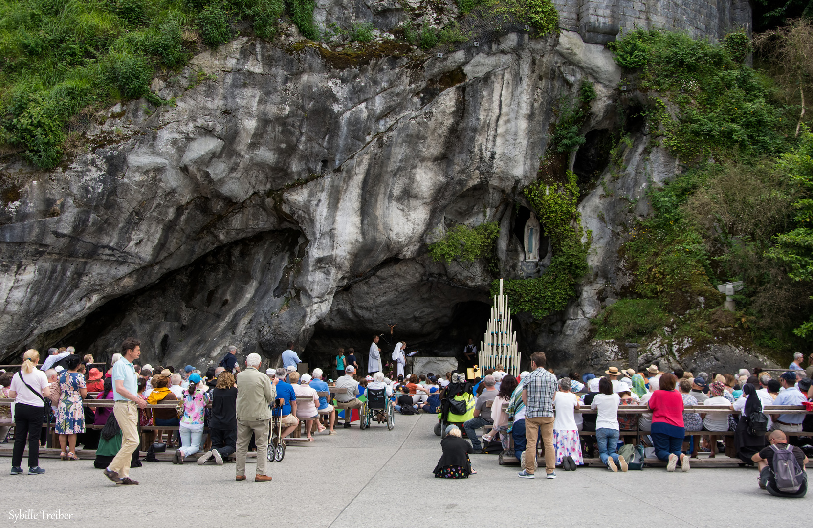 Lourdes - Die Grotte