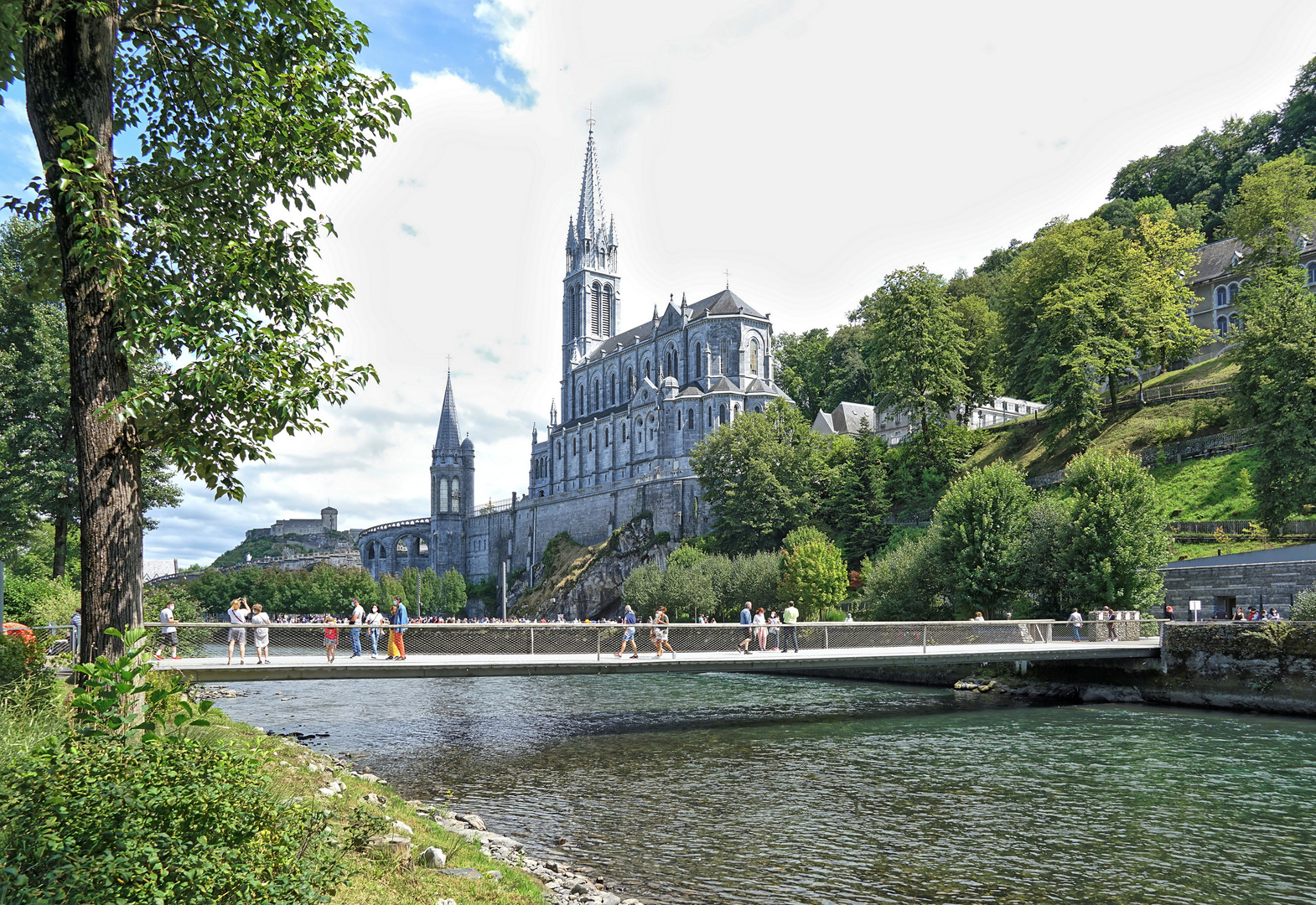 Lourdes hl. Bezirk.