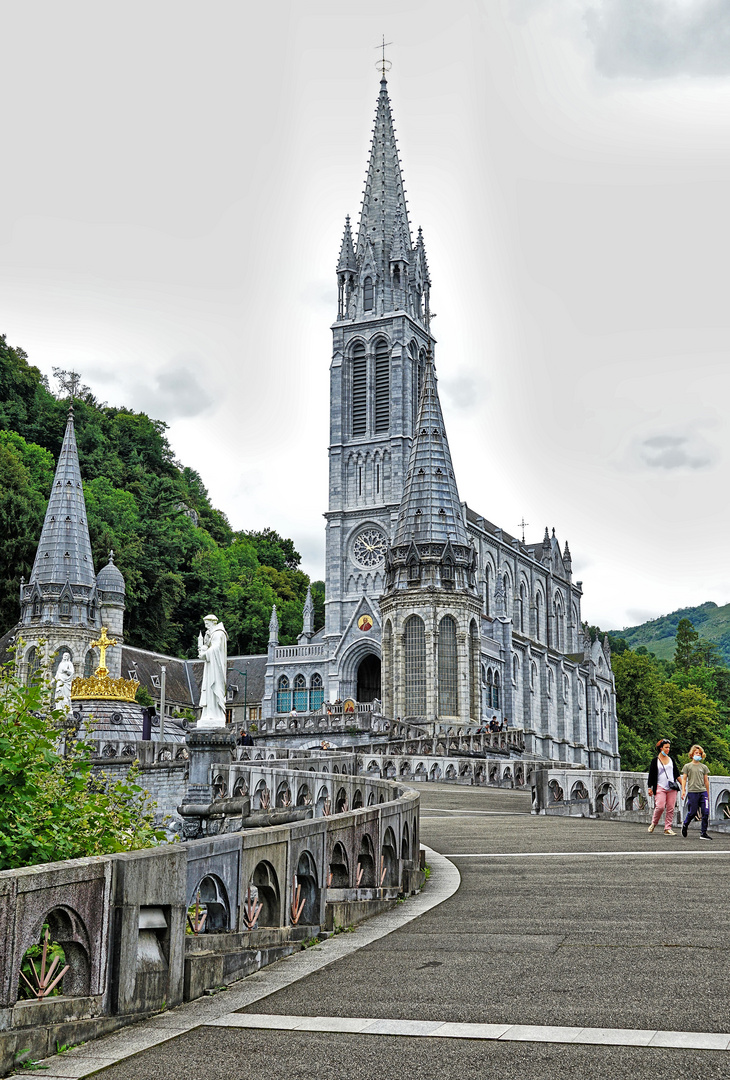  Lourdes hl. Bezirk-Basilika Pius XI