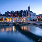 Lourdes Sanctuary at Blue Hour