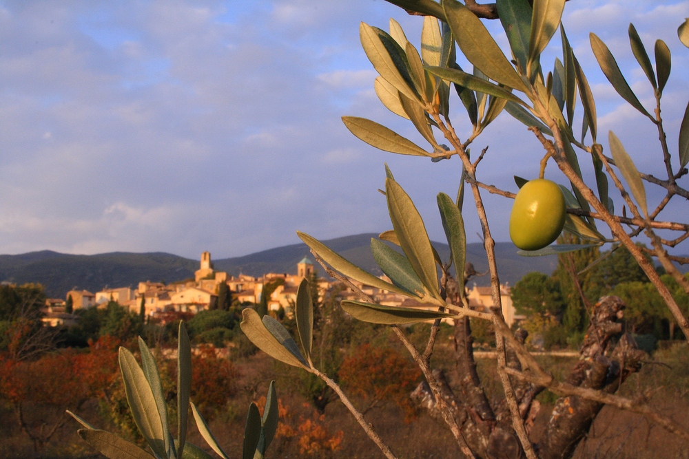 Lourmarin sous les couleurs d'octobre