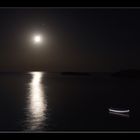 Loutro - Boot im Mondschein