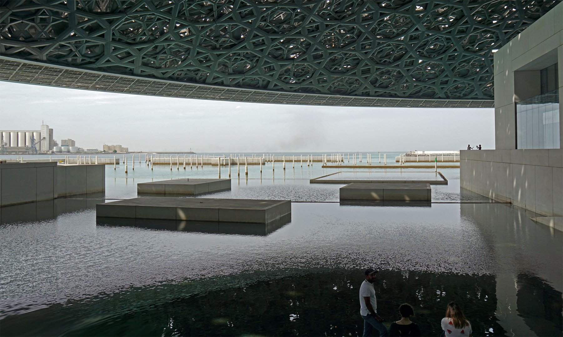 Louvre Abu Dhabi - Ausblick