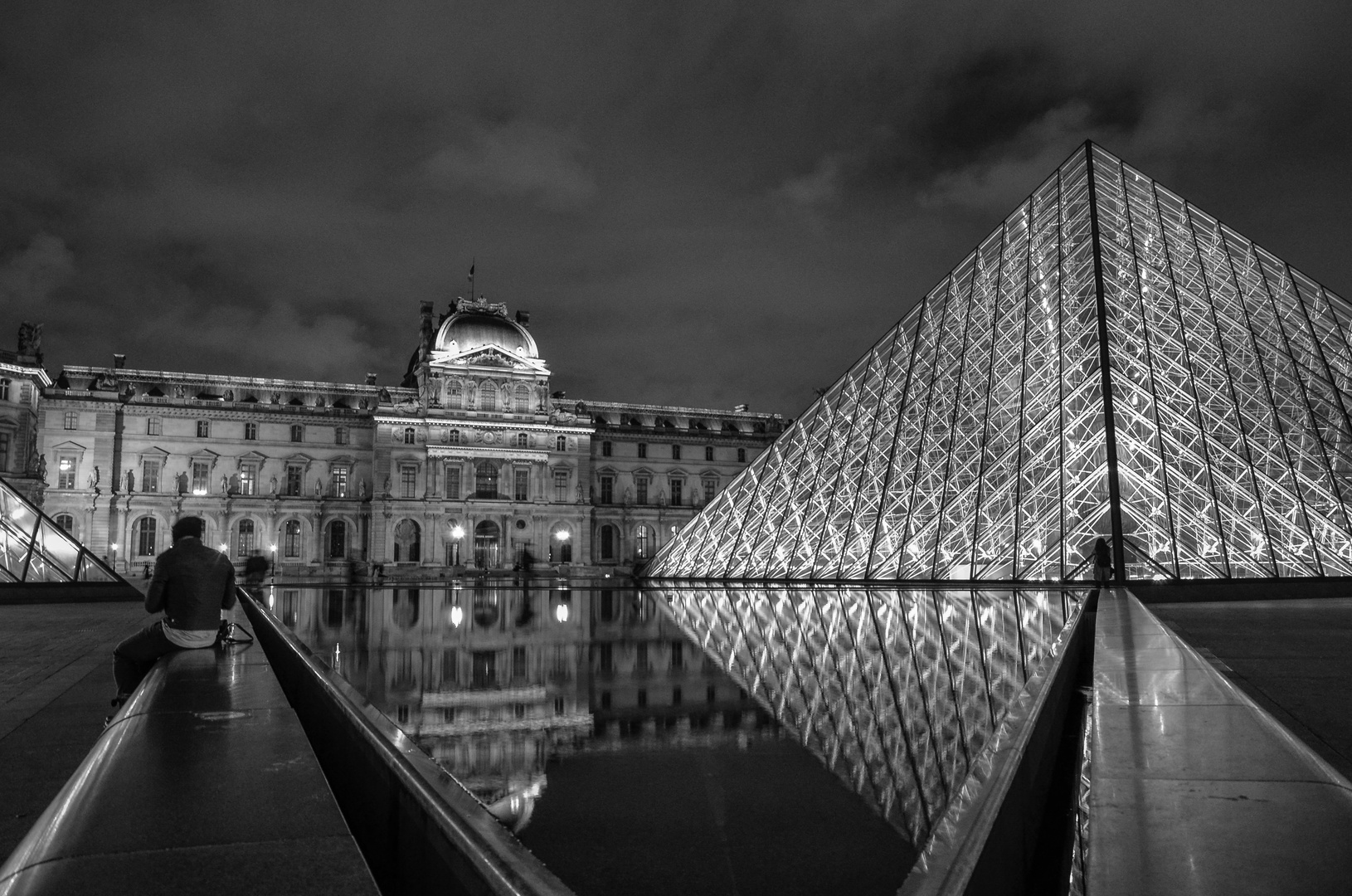 Louvre at Night