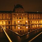 Louvre bei Nacht