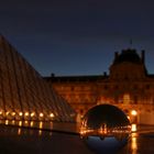 Louvre bluehour