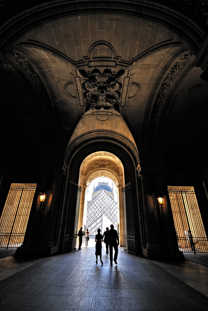 Louvre - entrée