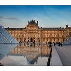 Louvre im Abendlicht