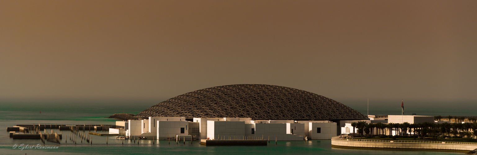 "Louvre" in VAE Abu Dhabi   03/2019