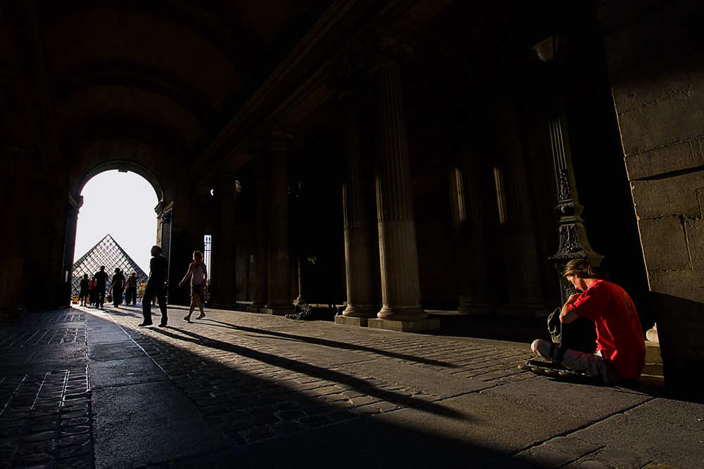 Louvre - la luce