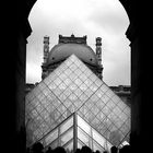 Louvre Museum. The Pyramid