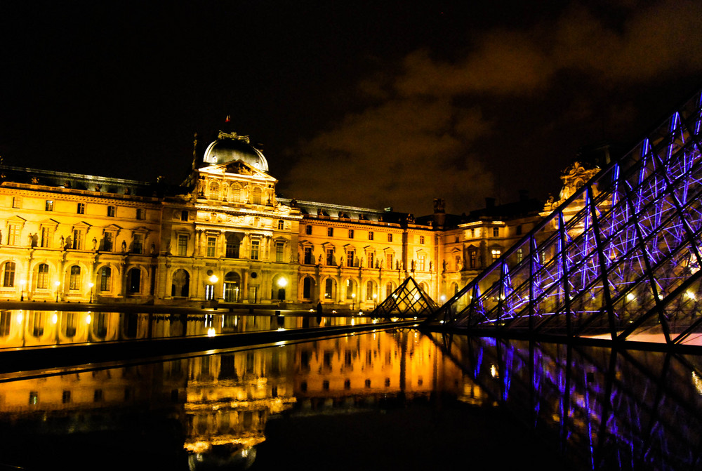 Louvre Nacht