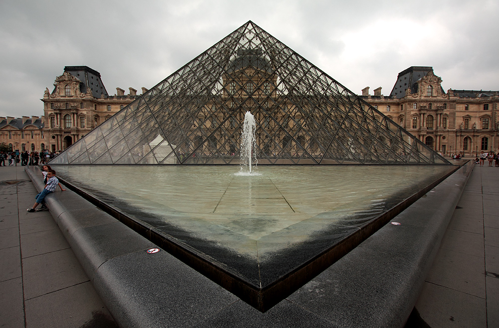 Louvre - Paris von Dieter Steckenborn 