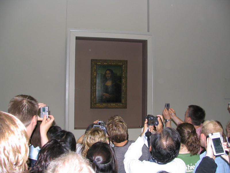 Louvre- Paris "Ein Bild von Mona Lisa"