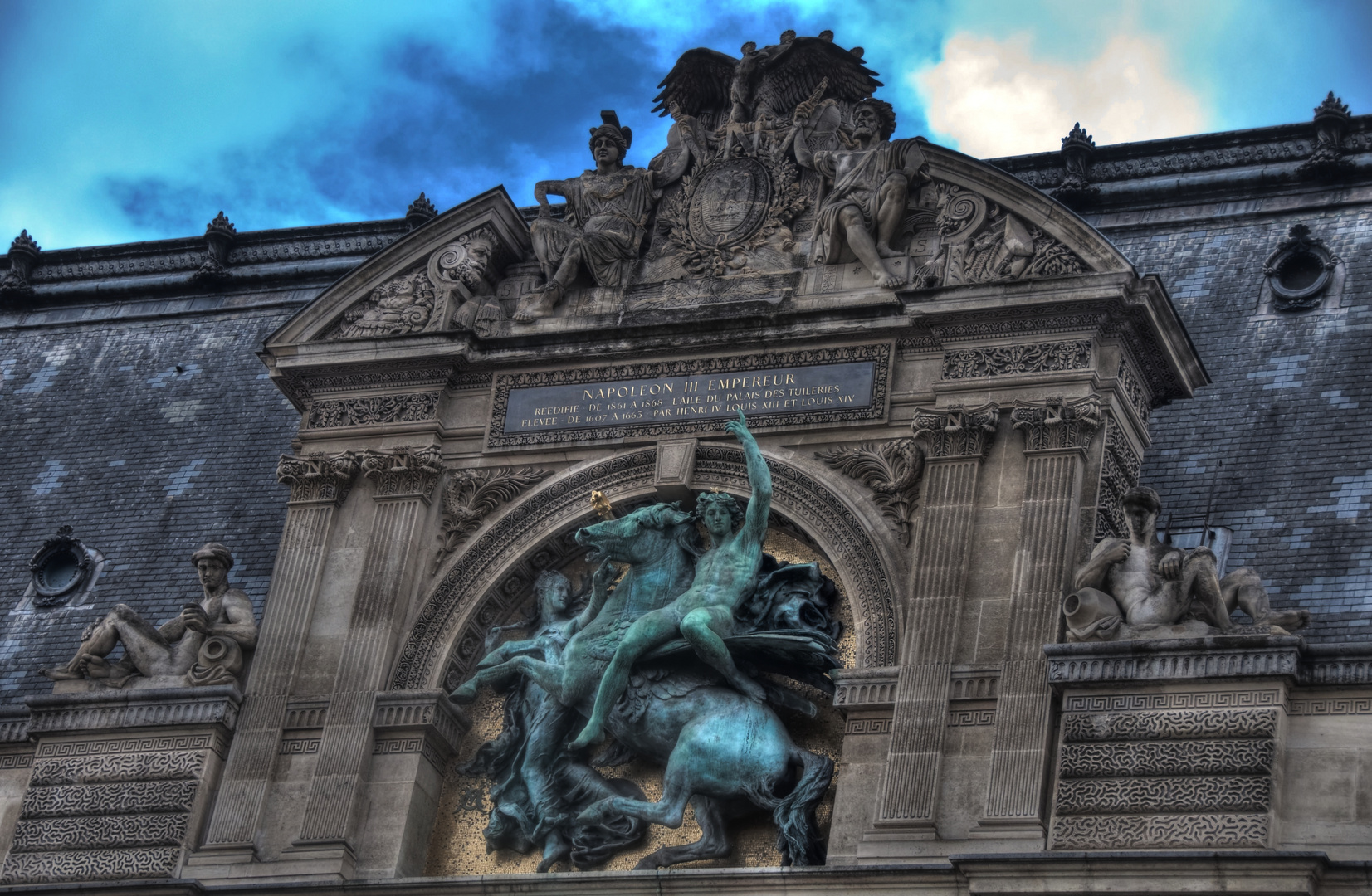 Louvre, Portal zum Carrousel