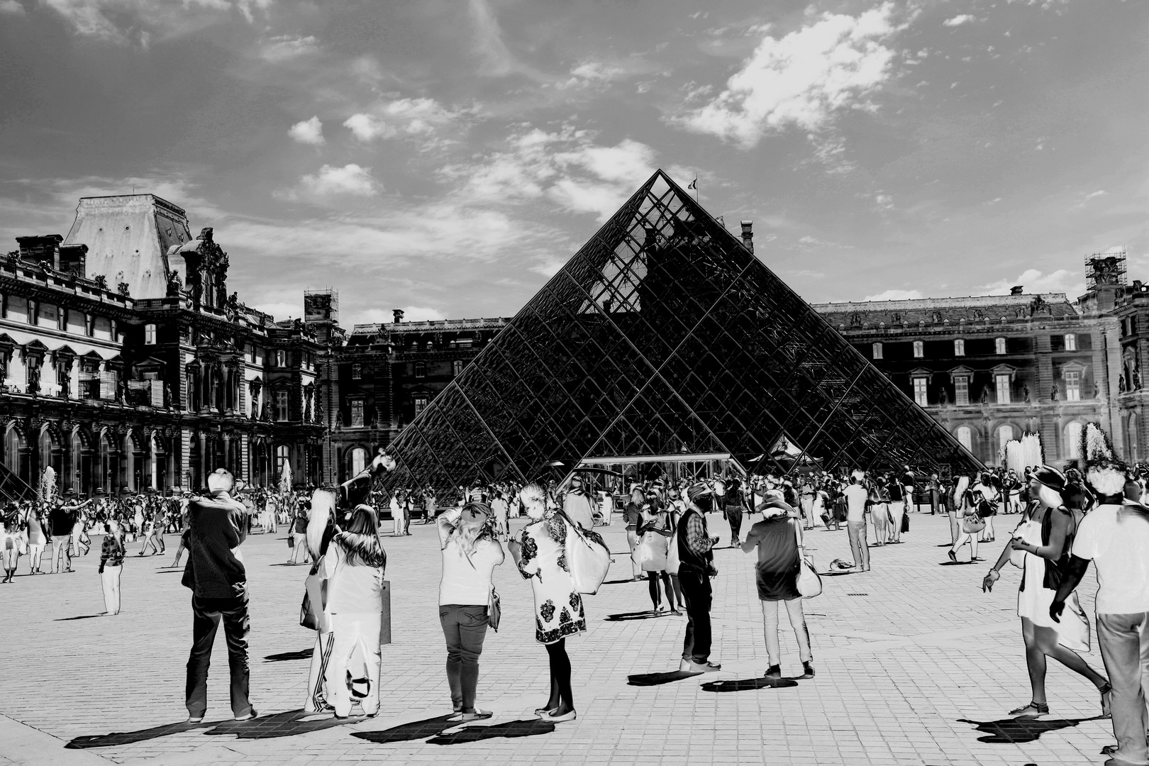 Louvre Solarization