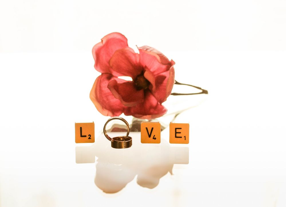 LOVE - Hochzeitsringe