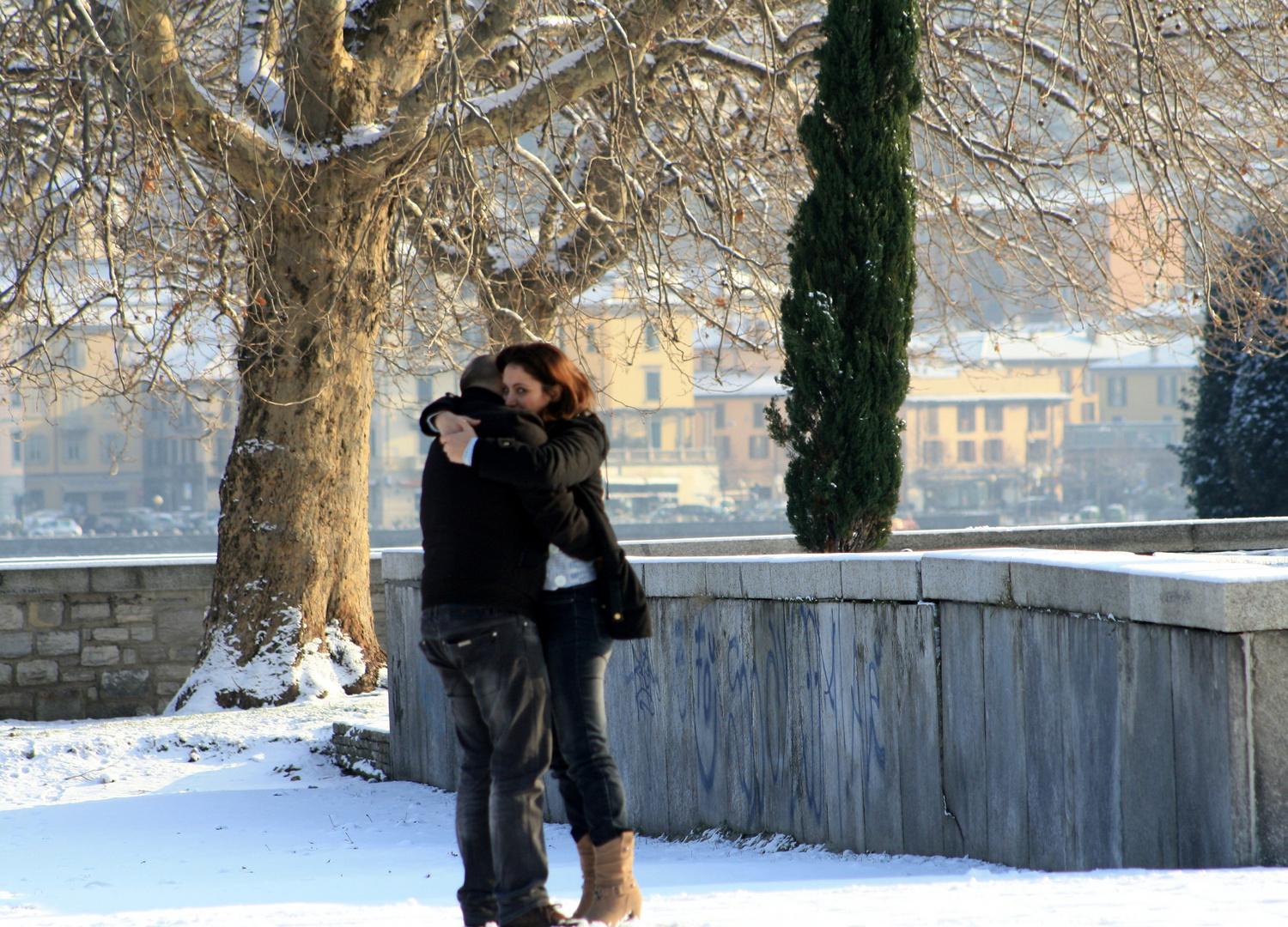 Love in the snow