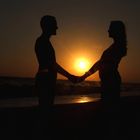 Love in the sunset