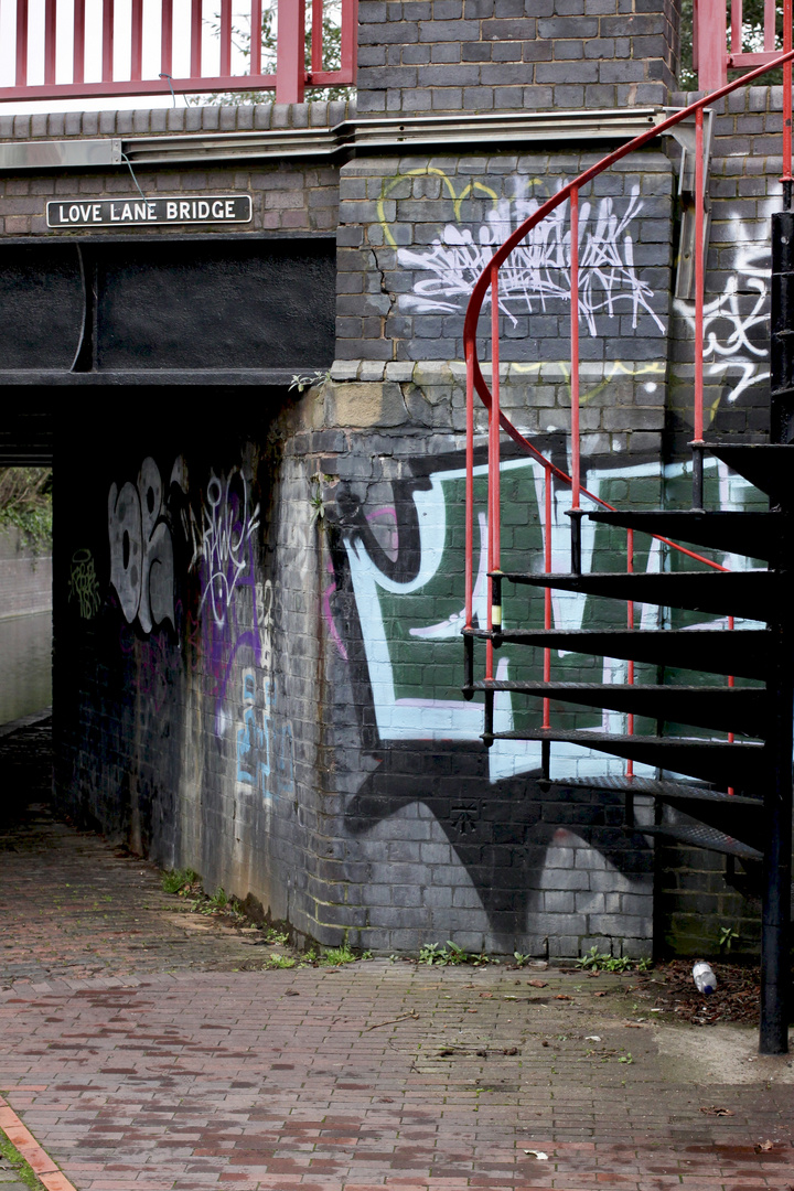 Love Lane Bridge, Birmingham, UK