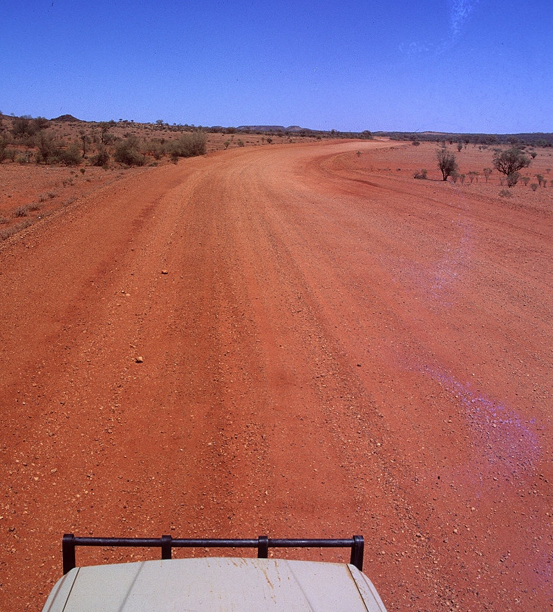 Love the red sand !