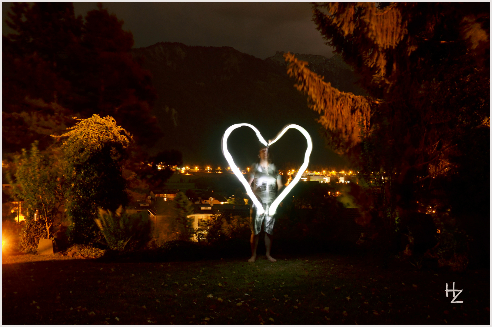 love you (light writing)