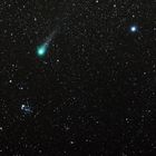 Lovejoy + NGC 457
