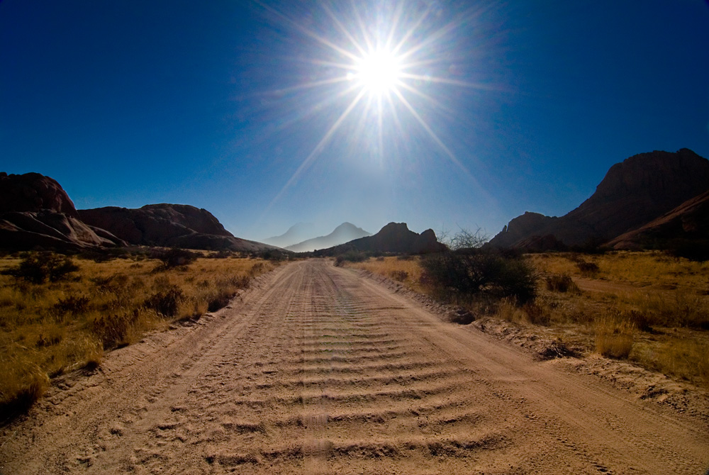 Lovely Corrugated Road....