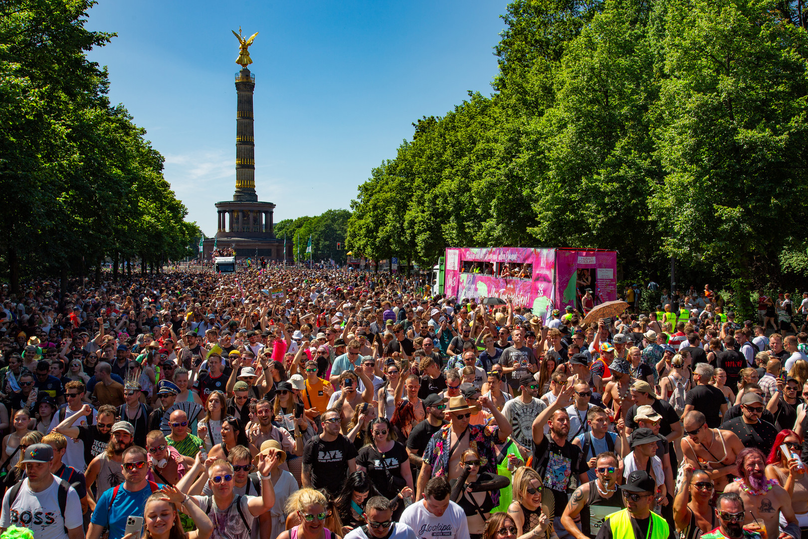 Loveparade in Berlin am 8. Juli 2023