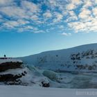 lovers at gullfoss