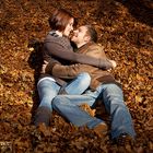 Lovers in autumn