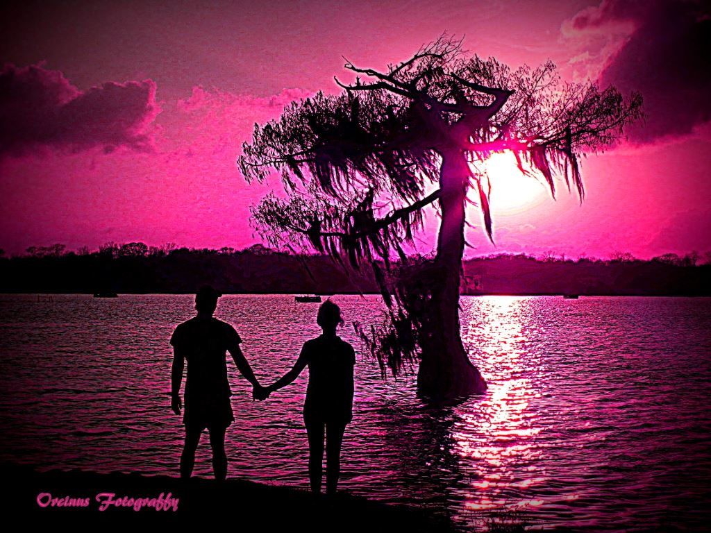 Lovers Sunset for Valentines