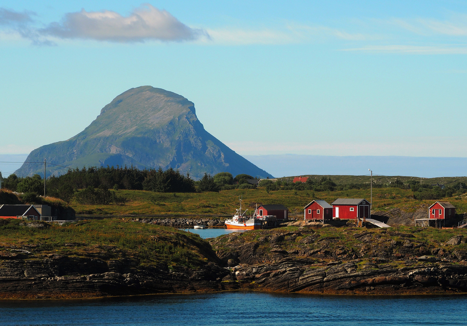 Lovund- From a distance