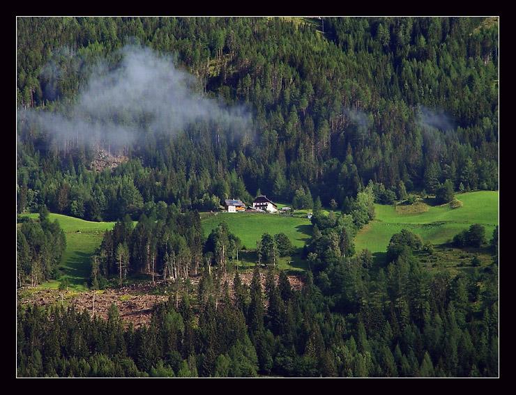 Low clouds...