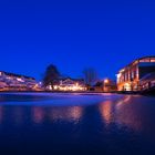 Low Light - Eis im Hafen von Steinhude