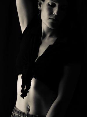 Low-Light Studio Session