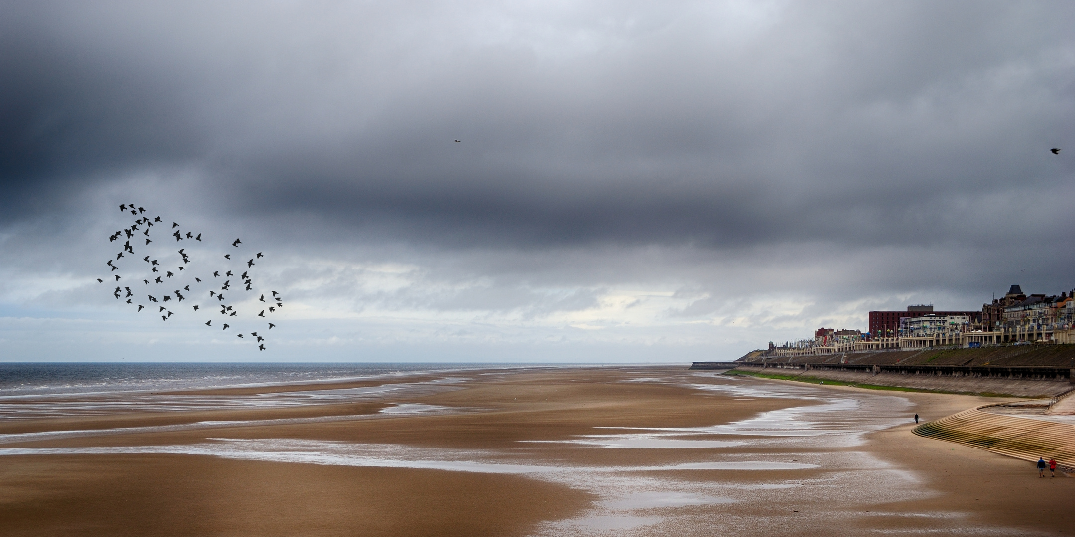 low tide