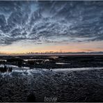 Low tide & low clouds - alternative Variante